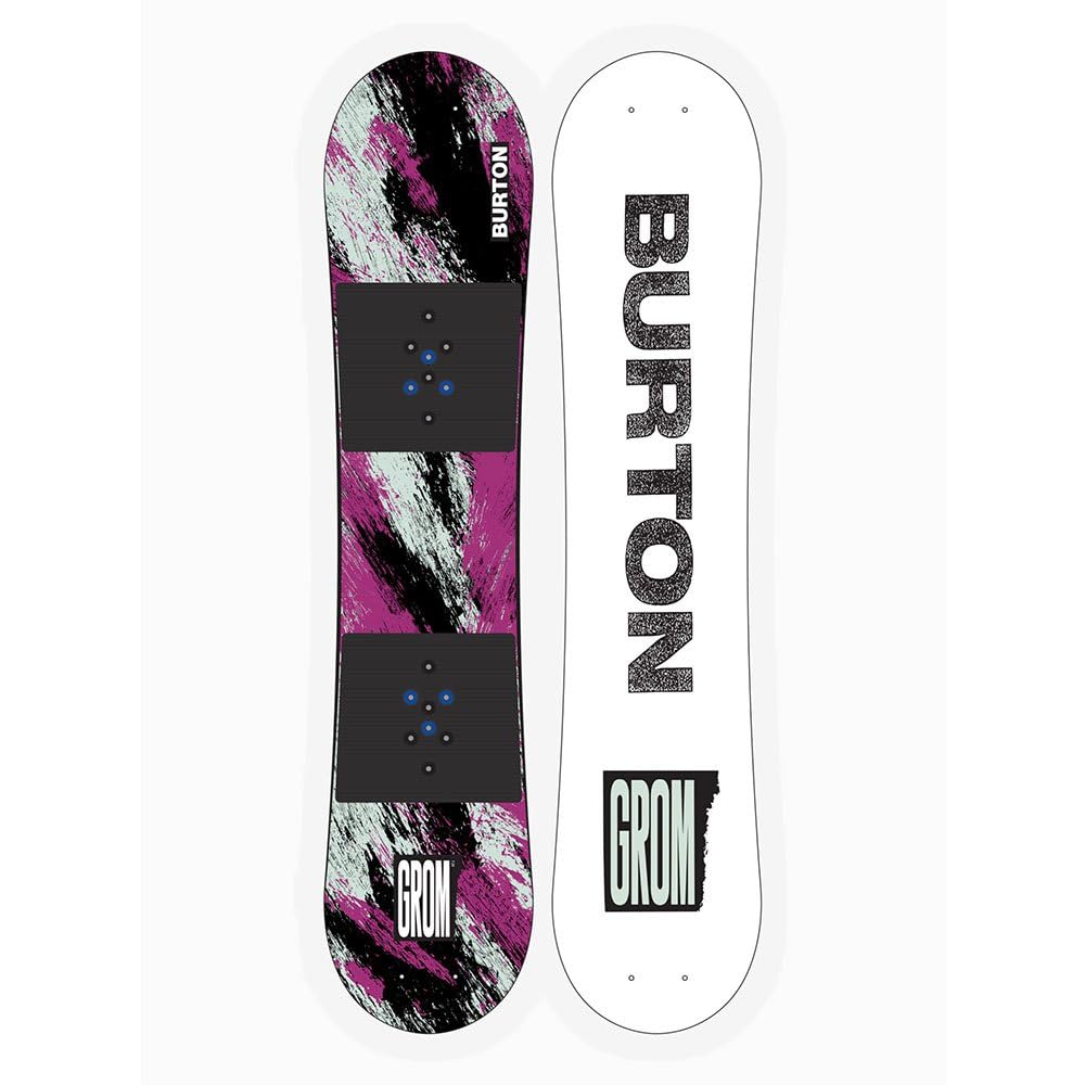 Amazon | BURTON バートン スノーボード 板 Kids' Grom PURPLE/TEAL 24
